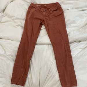 LOFT Salmon Denim Jeans